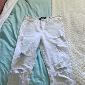 White jeans